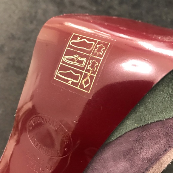 NWOT Lavorazione Artigiana  Suede shoes - Picture 7 of 8